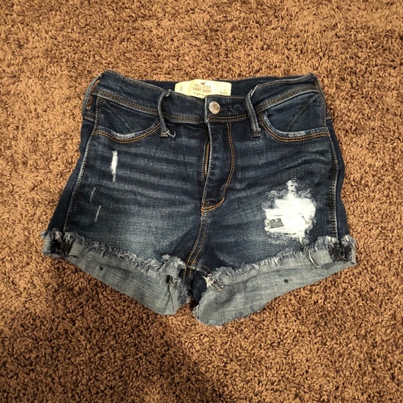 Hollister Pants - High waisted shorts